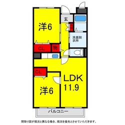 佐倉駅 徒歩25分 1階の物件間取画像